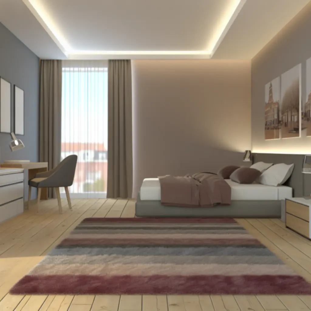 3D-visualisatie van slaapkamerkeuzes voor transparante planning